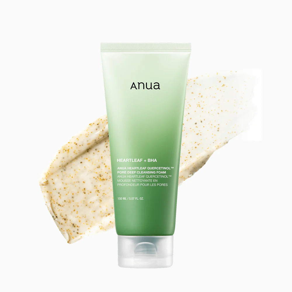ANUA - Heartleaf Quercetinol Pore Deep Cleansing Foam - Korean Skincare - 150ml